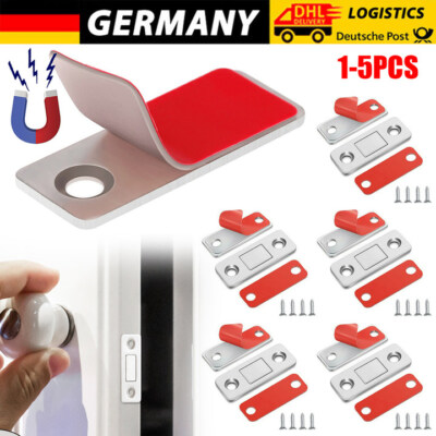 Magnetschnäpper Balkontür Tür Magnet Schranktür Jiayi 6 Stück Türmagnete Für Möbel 40kg Magnete Für Schranktüren Edelstahl Schrankmagnete Stark Möbelmagnet Magnet Türschließer Magnetverschluss Schrank