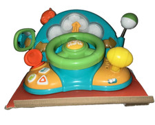  Open Box Bright Starts' Steering Wheel Toy Light Up Pretend Driving Toy Driver