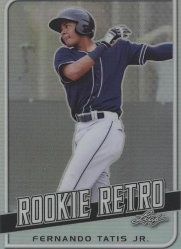 2019 Topps Now Rookie Auto Base Relic Blue Parallel Fernando Tatis