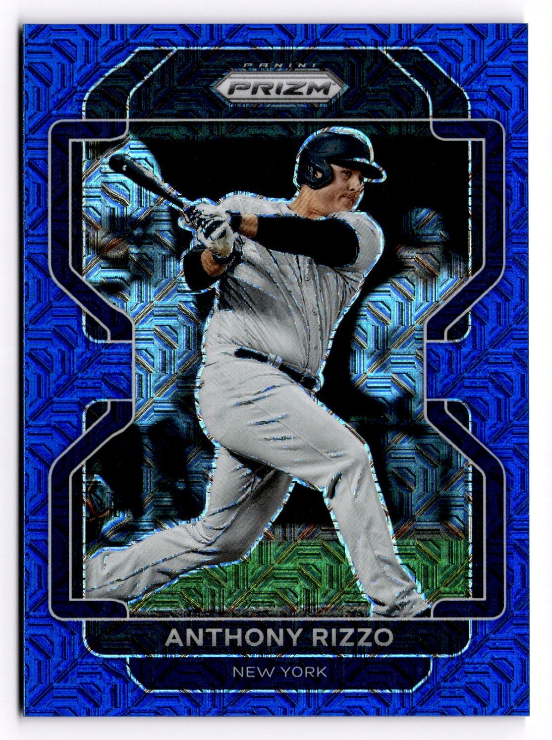 2022 Panini Prizm Blue Mojo Anthony Rizzo #126 /199 New York Yankees 