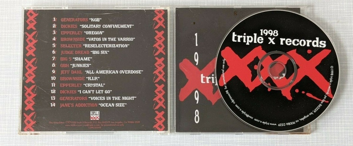 Triple X Records 1998 XXX CD Various Artists | eBay