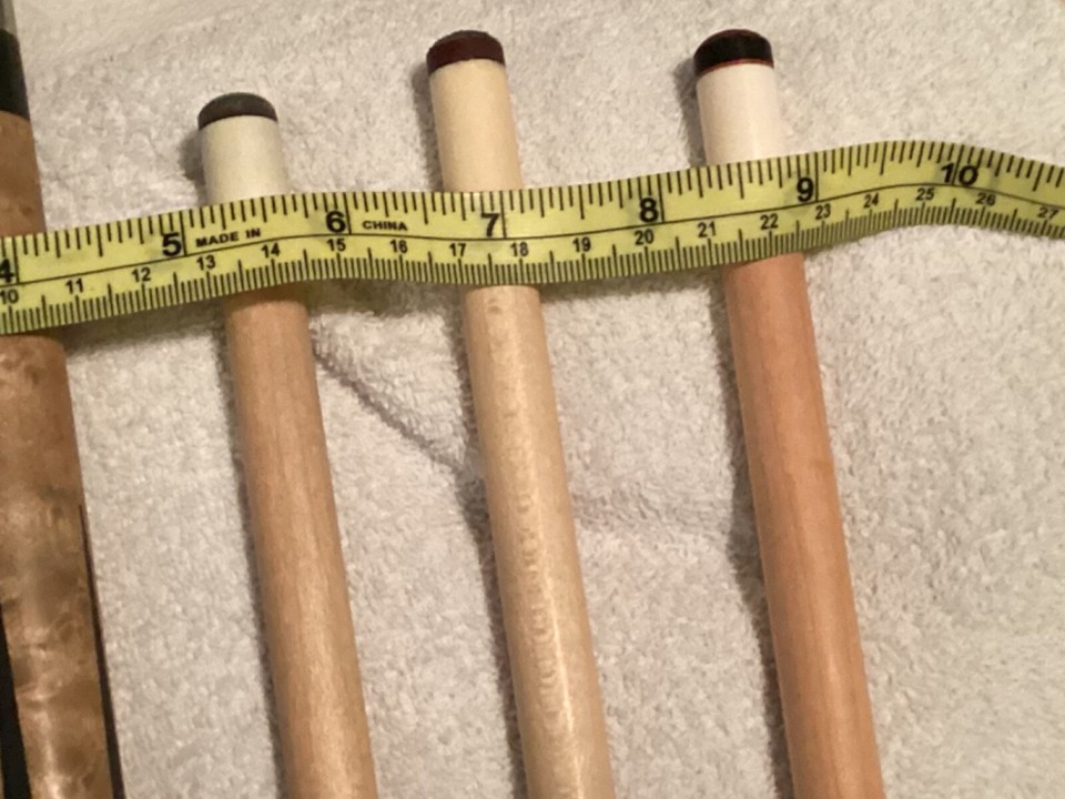 Joss West Bill Stroud 1975 Custom Pool Cue Very Rare One of One 3