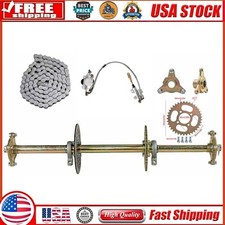 32" Rear Live Axle Wheel Hub Complete Kit For Go Kart Golf Cart ATV Quad Buggy