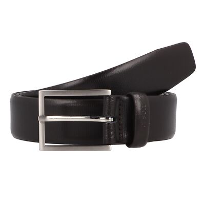 Strellson Gürtel Leder #STR-3331 (dark brown - 110 cm)