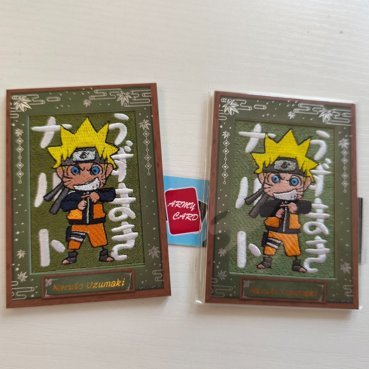 KAYOU Official Card Uzumaki Naruto (Limited number #/720) embroid