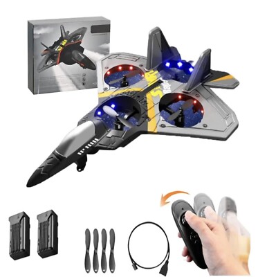 4DRC V17 Raptor RC Airplane 2.4G Radio Control Fighter Plane Glider Foam F22 Jet