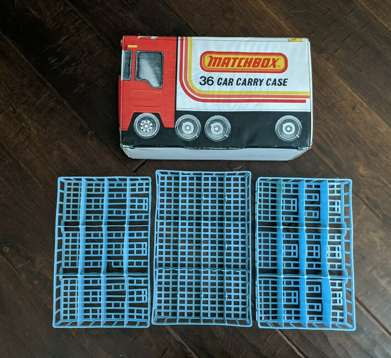 matchbox car truck carrying case