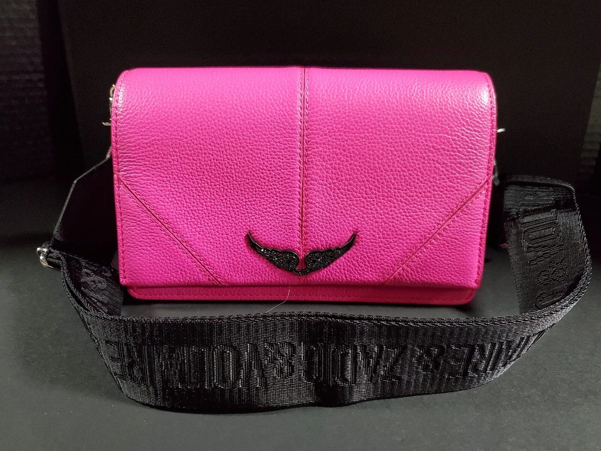 Zadig Voltaire handbag hot pink. New