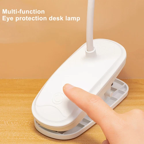 Clip On Desk Lamp LED Flexible Arm USB Dimmable Study Reading Table Night Ligh - Picture 5 of 16