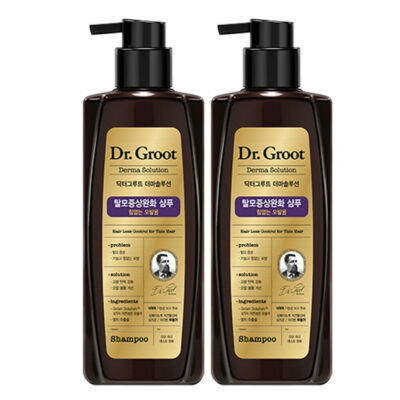 Dr.Groot Anti-Hair Loss Shampoo For Week Hair 400ml x 2ea K-Beauty