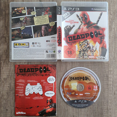 PS3 - Playstation   Deadpool   USK 18 | RAR | CIB | 100% Uncut | dt.Erstausgabe