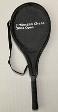 JP Morgan Chase 2004 Open Tennis Racket/Racquet - New With Sleeve