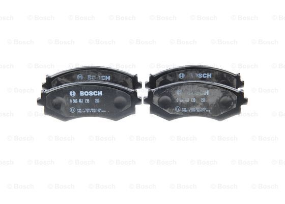 0 986 461 139 BOSCH Brake Pad Set, disc brake for NISSAN
