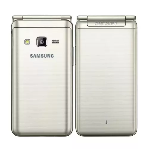 Samsung Galaxy Folder G1600 Unlocked Flip Phone Dual Sim 2GB RAM 16GB ROM Phone - Picture 2 of 24