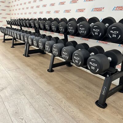 Urethan Hanteln Set 2,5kg bis 50kg von BLITZ FITNESS