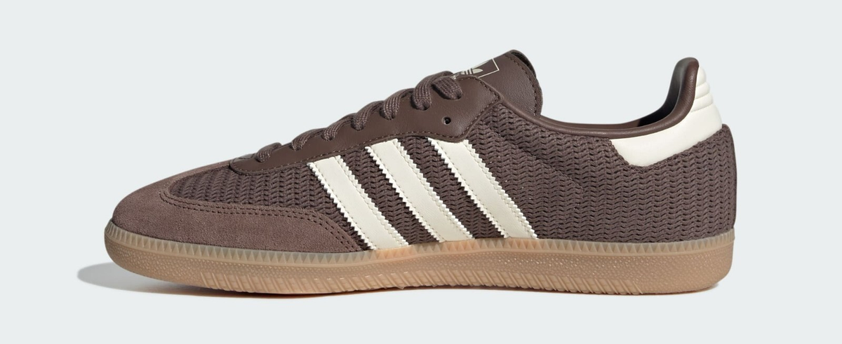 新品19cm  SAMBA OG C adidas Samba OG Men's Brown & White Sports Sneaker JI3184 | eBay