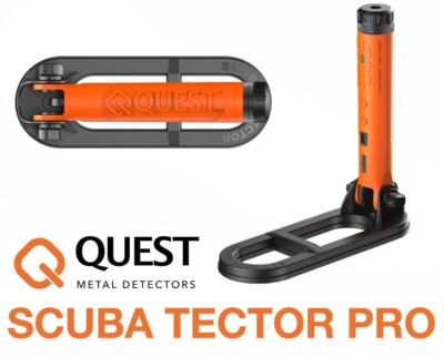 Quest Scuba Tector Pro Tauchen Metalldetektor Schatzsuche Suchgerät Detektor