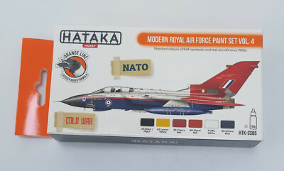 Set De Peintures Hataka Hobby CS73 - Modern Royal Air Force Vol.2 - Pour Maquettes Et Modélisme, Fabriqué Au Japon