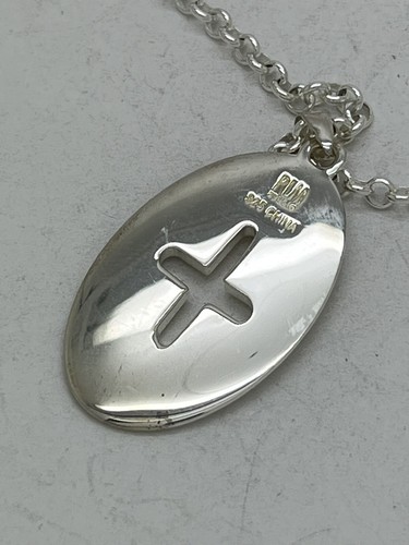 Robert Lee Morris RLM Studio Sterling Silver Cutout Cross Necklace 1.5” 18-20” - Picture 5 of 7
