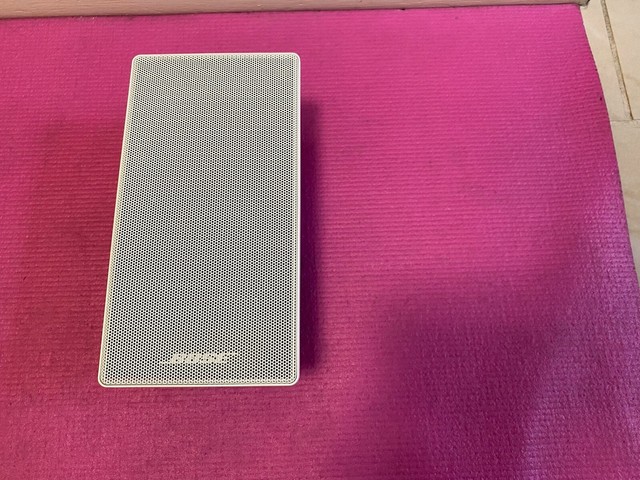 2 Bose 191 Replacement Round White Speaker Frame Grill Cover For