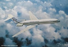 B.U.A. BUA VICKERS VC10 BRITISH AIRWAYS BRITISH UNITED