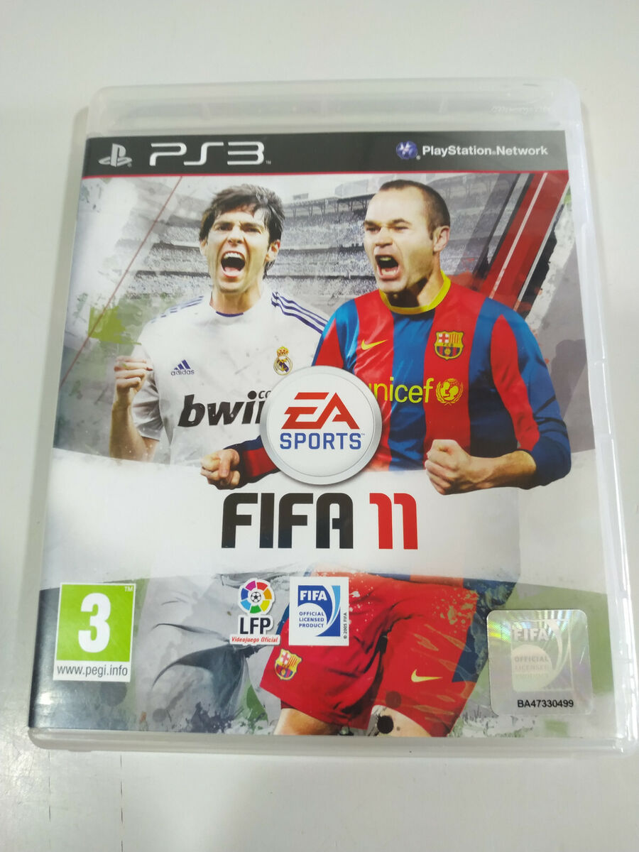 Fifa 11 EA SPORTS Kaka Iniesta - juego PLAYSTATION 3 PS3 sony - 3T