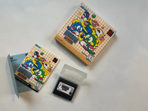 Bust A Move Pocket Neo Geo Pocket Color Game COMPLETE with Case & Manual SNK