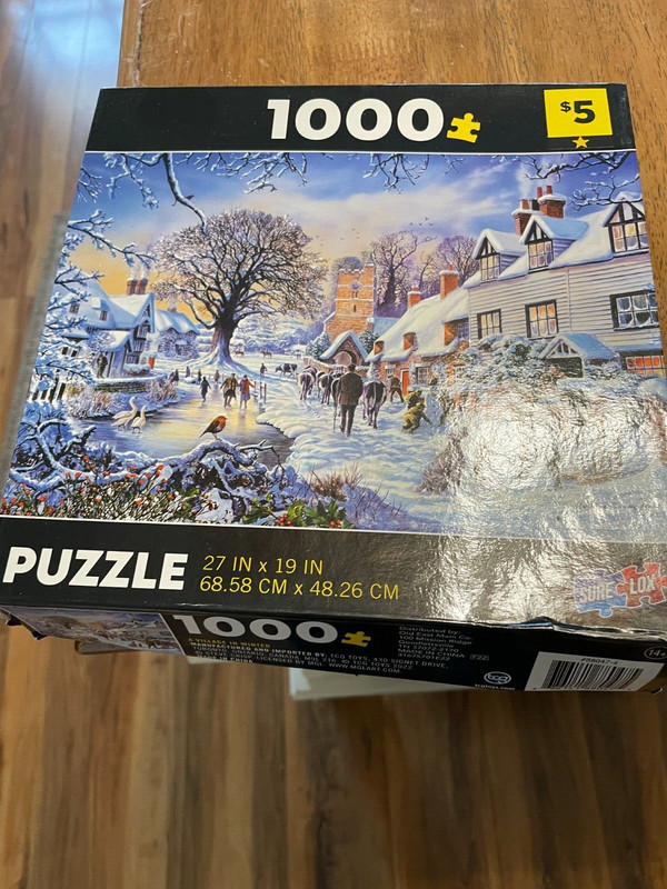 1000 piece Sure Lox Jigsaw Puzzle