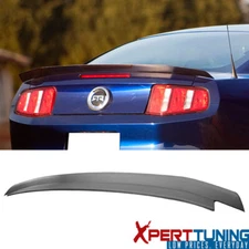 Fits 2010-2014 Ford Mustang Rear Trunk Spoiler Lid Wing Painted Matte Black
