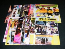 JONAS BROTHERS magazine clippings with POSTER