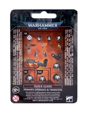 Warhammer 40,000: Raven Guard Primaris Upgrades and Transfers GW 55-13 NIB