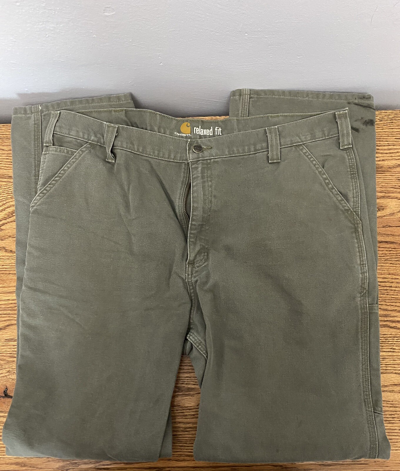 NWOT Carhartt Carpenter Outdoor Work Pants Relaxed Fit RN 14806 Size