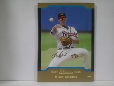 2004 Bowman Draft Gold Nick Green #BDP27
