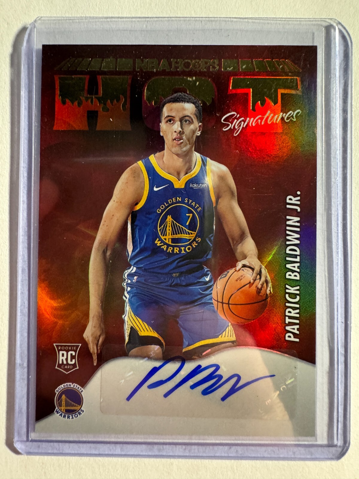 K180,927 - 2022-23 Hoops Hot Signatures Rookies #28 Patrick Baldwin Jr. Auto