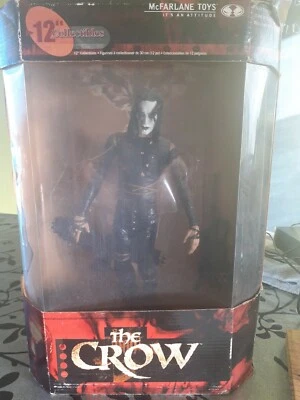 The crow Statuette Mc Farlane Toys Boite Tres Abîmée Statuette Jamais Sortie De - Photo 1/3