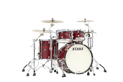 TAMA Starclassic Maple Shell Kit 4 tlg. - Red Oyster/Chrom Hardware