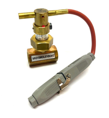 Sika VH315MOLEYBO02 Brass Hex Body Flow Switch Fem Pipe Conn PVC Shielded Cable