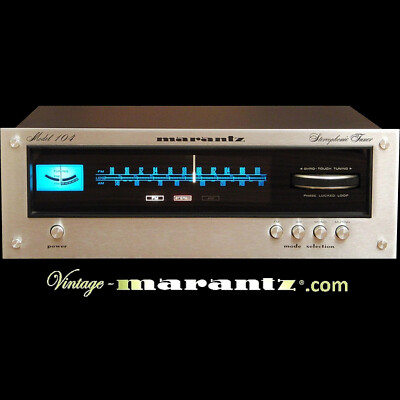    Marantz Tuner Model 104 Users Manual Bedienungsanleitung ORIGINAL!    