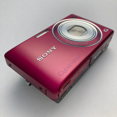 Sony Cyber-Shot DSC-W380 Digital Camera 14.1MP CCD Vintage Pink