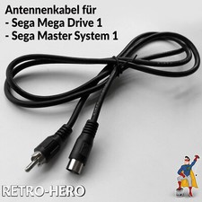 Cavo antenna per Sega Mega Drive 1 & Master System 1 cavo TV cavo video RCA AV