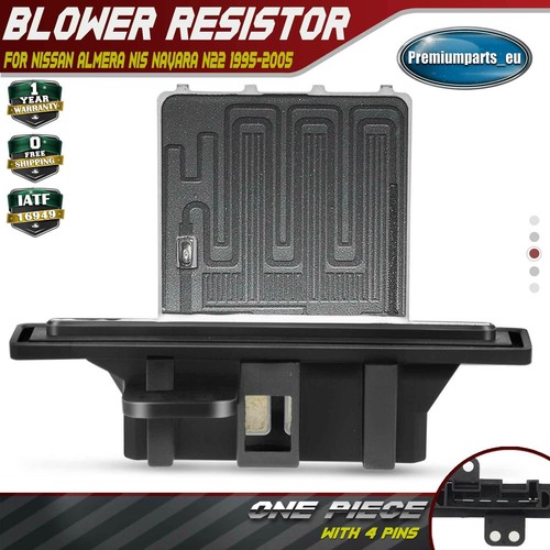 Blower Motor Heater Fan Resistor for Nissan Almera N15 Navara D22