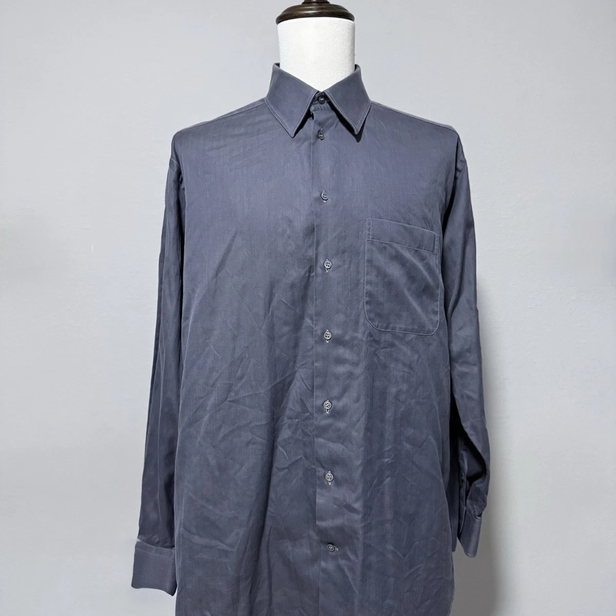 25+ Armani Collezioni Long Sleeve Striped Casual Button-Down