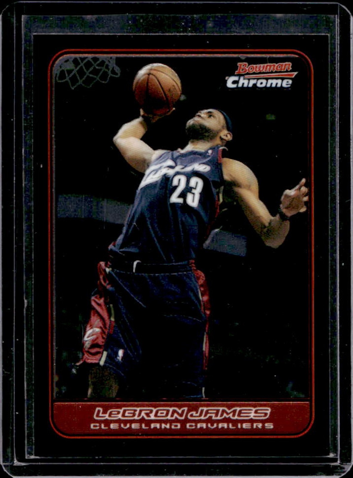 2006-07 Bowman Chrome LeBron James #22 Cavaliers