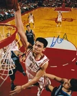 YAO MING SIGNED AUTOGRAPH 8X10 PHOTO HOUSTON ROCKETS