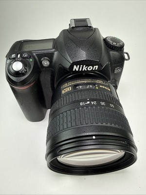 Nikon D D50 6.1MP CCD  DSLR Camera  (Kit w/ The Lovely AFs  DX 18-70mm zoom