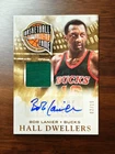 2013-14 Panini Intrigue Hall Dwellers Bob Lanier Jersey Autographs 02/15