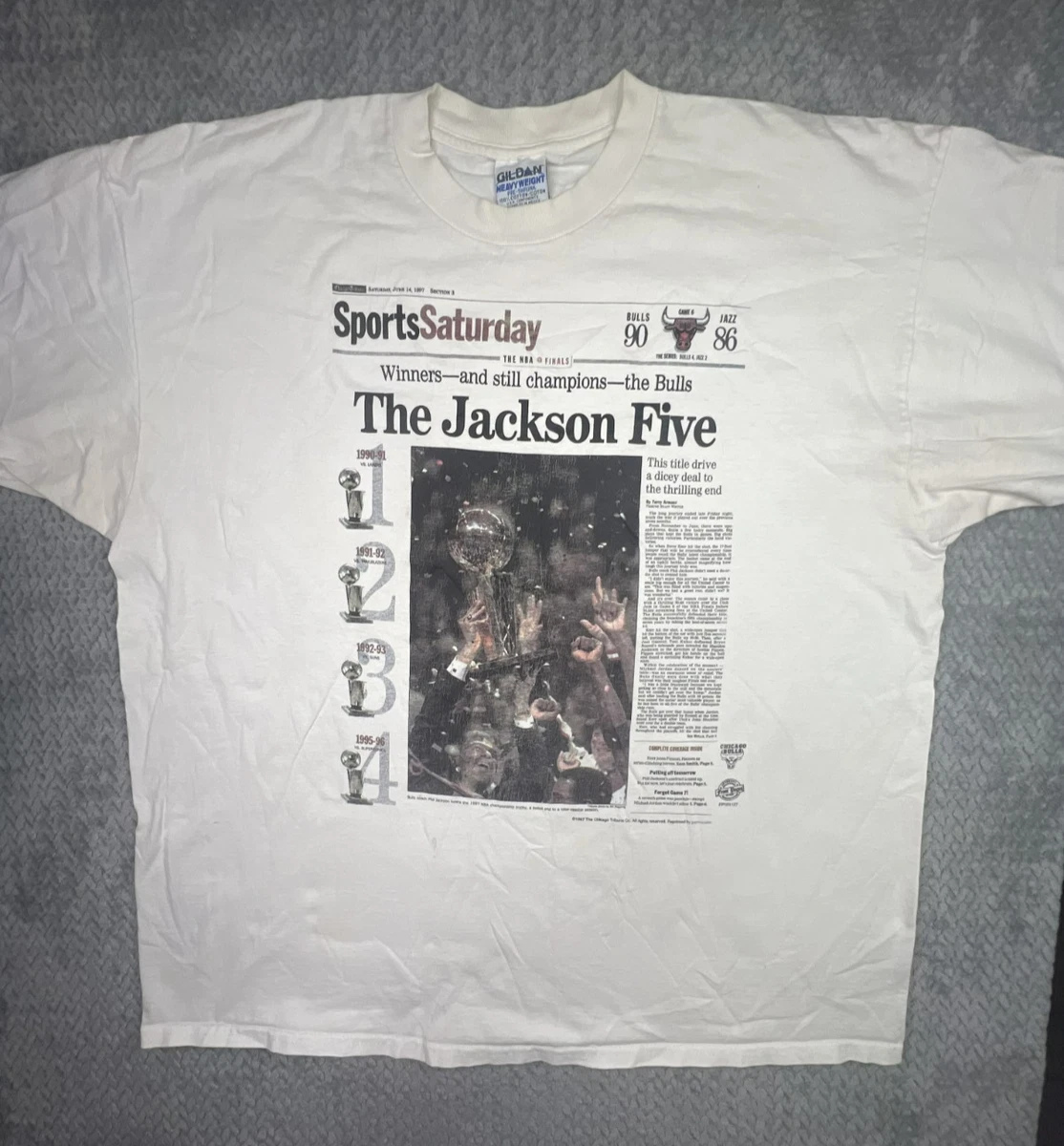 Jackson Graphic Tee 1990s Vintage T-Shirts for Men for sale | eBay