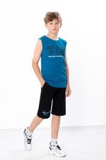 Boys  Summer Set   Tunic  Shorts, Lightweight  Comfy, Summer, Nosi svoe 61...