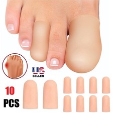 10Pcs Gel Toe Cap Silicone Toe Protector Toe Guards Cushion for Corn Callus USA