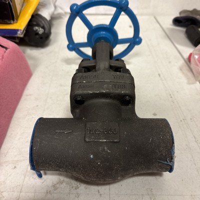 Sharpe 1 1/2'' FORGED STEEL A 105N Class 600 FLANGED GATE VALVE A105N